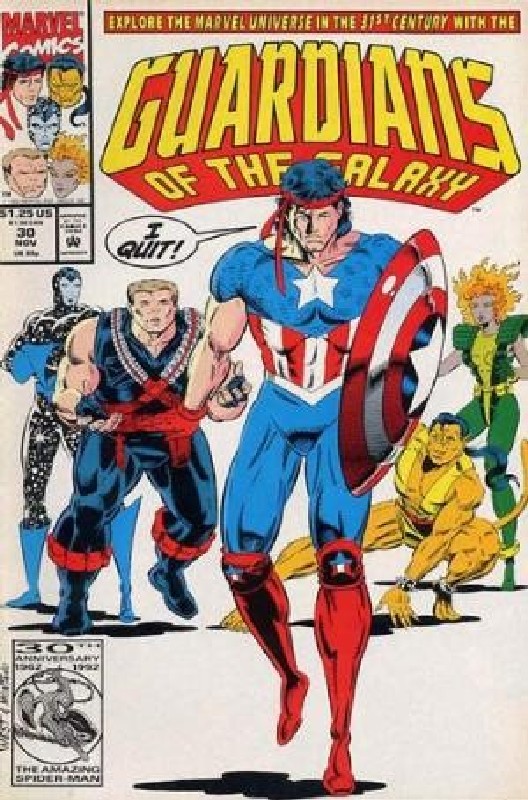 Cover of Guardians of the Galaxy (Vol 1) #30. One of 250,000 Vintage American Comics on sale from Krypton!