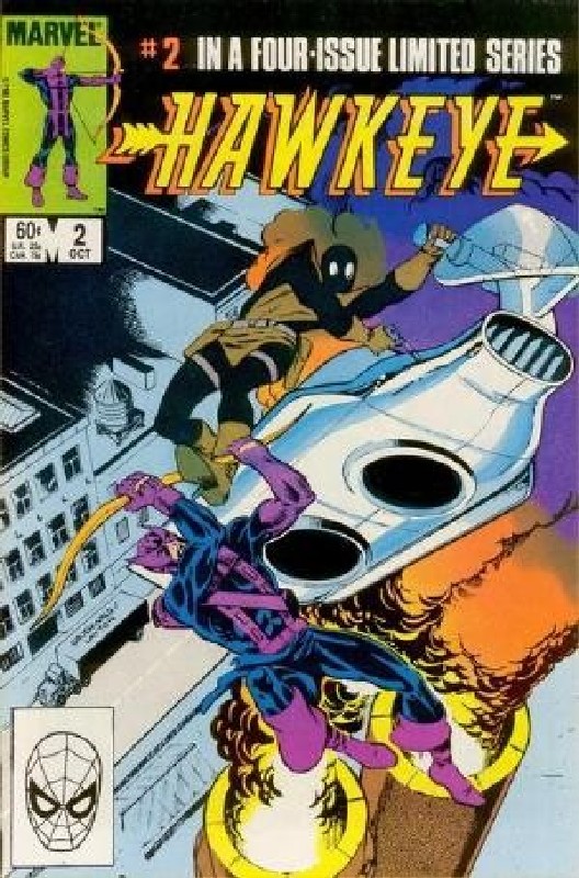 Cover of Hawkeye (1983 Ltd) #2. One of 250,000 Vintage American Comics on sale from Krypton!