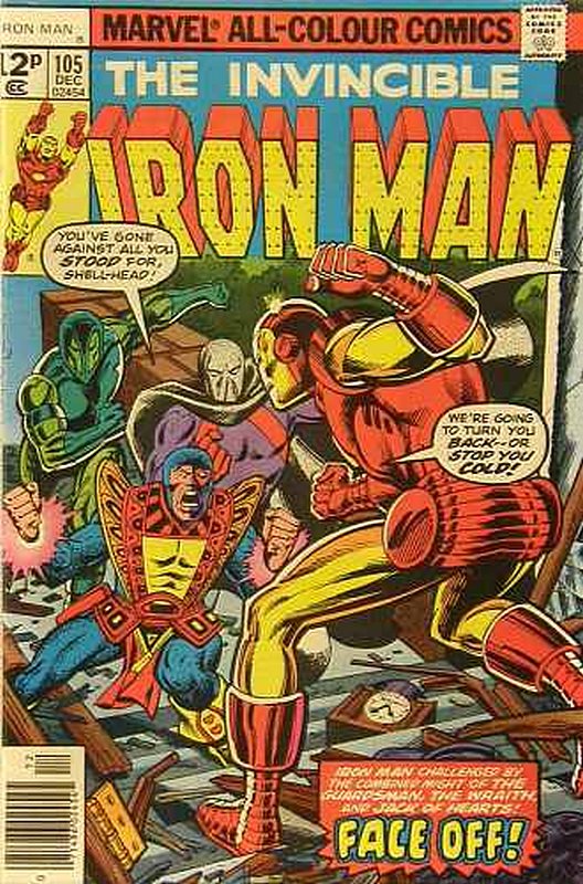 Cover of Iron Man (Vol 1) #105. One of 250,000 Vintage American Comics on sale from Krypton!