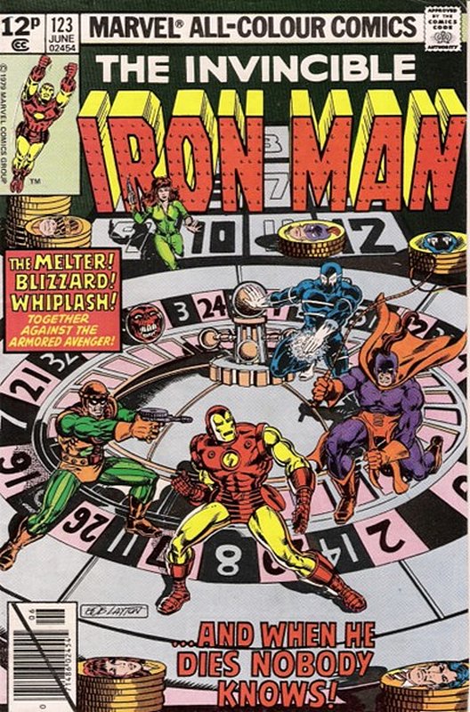 Cover of Iron Man (Vol 1) #123. One of 250,000 Vintage American Comics on sale from Krypton!