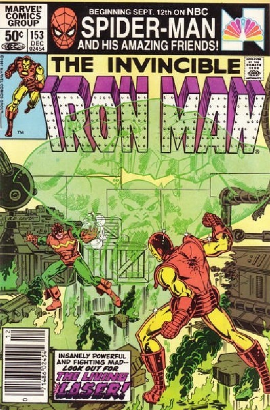 Cover of Iron Man (Vol 1) #153. One of 250,000 Vintage American Comics on sale from Krypton!