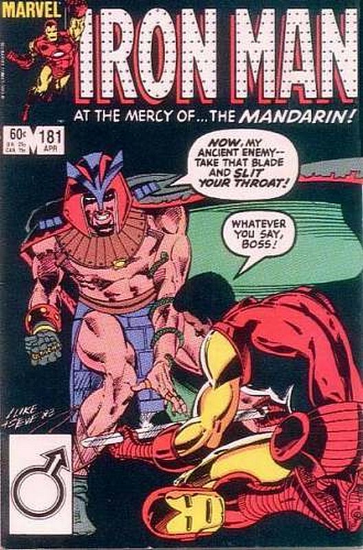 Cover of Iron Man (Vol 1) #181. One of 250,000 Vintage American Comics on sale from Krypton!