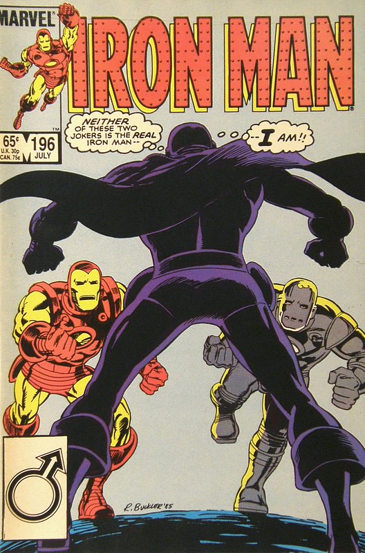 Cover of Iron Man (Vol 1) #196. One of 250,000 Vintage American Comics on sale from Krypton!