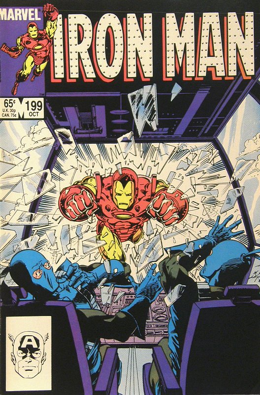 Cover of Iron Man (Vol 1) #199. One of 250,000 Vintage American Comics on sale from Krypton!