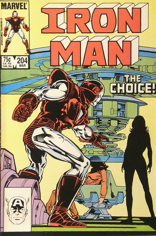 Cover of Iron Man (Vol 1) #204. One of 250,000 Vintage American Comics on sale from Krypton!