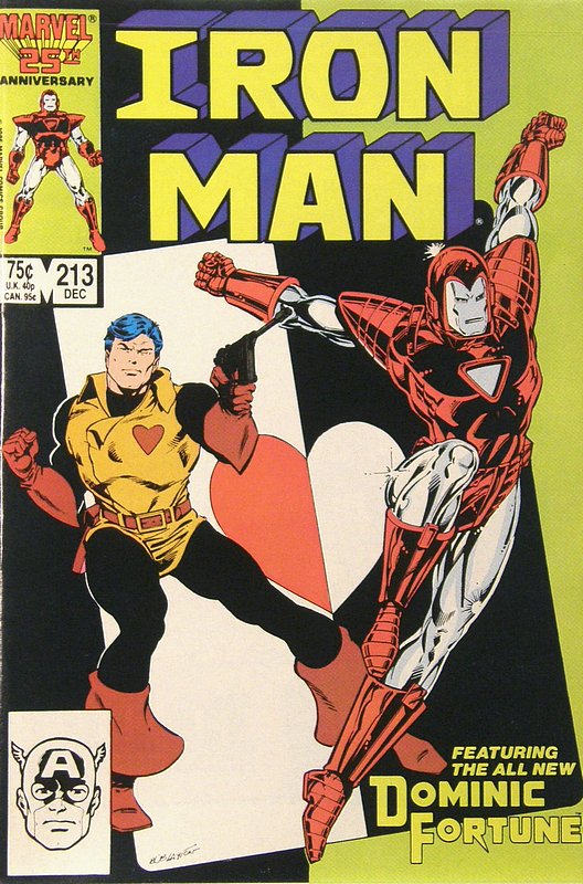 Cover of Iron Man (Vol 1) #213. One of 250,000 Vintage American Comics on sale from Krypton!