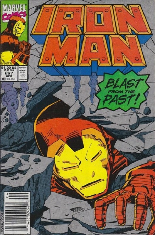 Cover of Iron Man (Vol 1) #267. One of 250,000 Vintage American Comics on sale from Krypton!