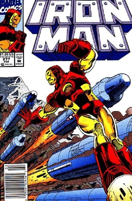 Cover of Iron Man (Vol 1) #277. One of 250,000 Vintage American Comics on sale from Krypton!