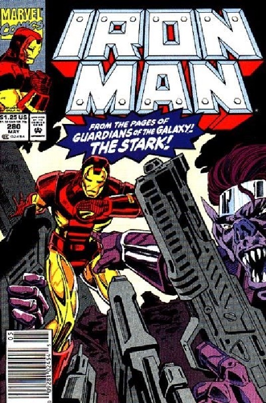 Cover of Iron Man (Vol 1) #280. One of 250,000 Vintage American Comics on sale from Krypton!
