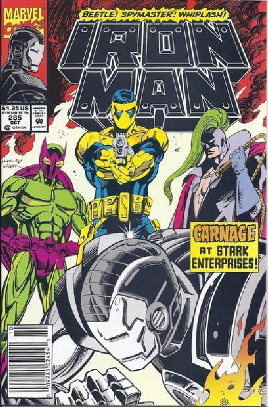 Cover of Iron Man (Vol 1) #285. One of 250,000 Vintage American Comics on sale from Krypton!