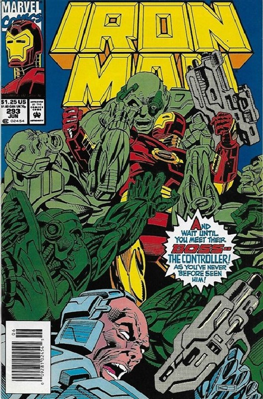 Cover of Iron Man (Vol 1) #293. One of 250,000 Vintage American Comics on sale from Krypton!