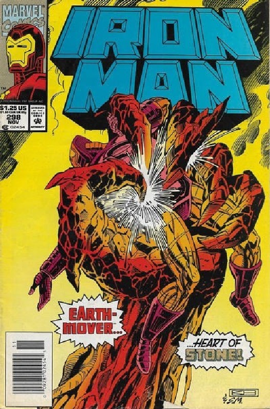Cover of Iron Man (Vol 1) #298. One of 250,000 Vintage American Comics on sale from Krypton!