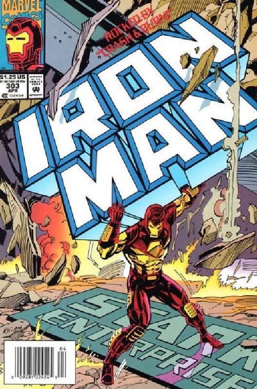 Cover of Iron Man (Vol 1) #303. One of 250,000 Vintage American Comics on sale from Krypton!