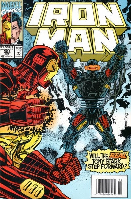 Cover of Iron Man (Vol 1) #308. One of 250,000 Vintage American Comics on sale from Krypton!