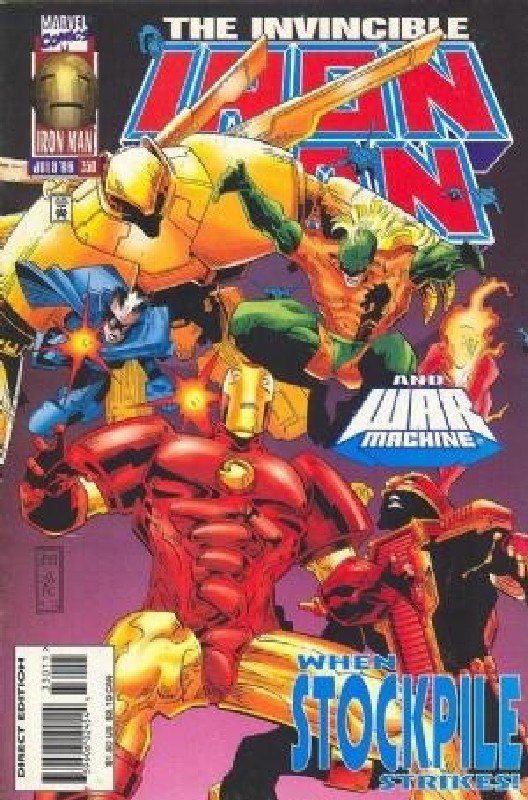 Cover of Iron Man (Vol 1) #330. One of 250,000 Vintage American Comics on sale from Krypton!