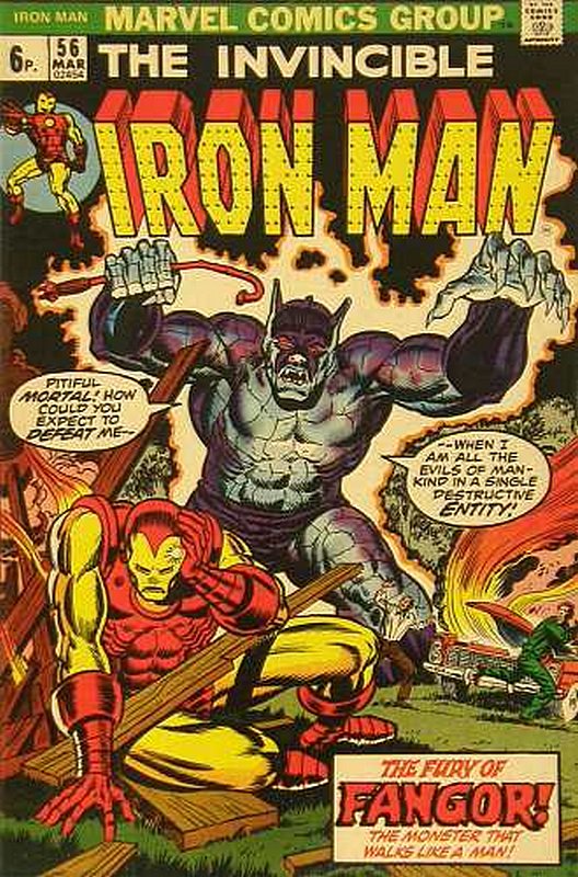 Cover of Iron Man (Vol 1) #56. One of 250,000 Vintage American Comics on sale from Krypton!