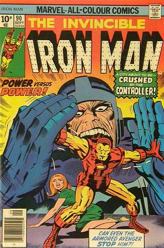 Cover of Iron Man (Vol 1) #90. One of 250,000 Vintage American Comics on sale from Krypton!