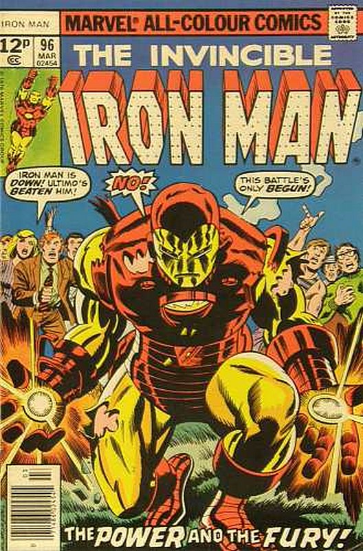 Cover of Iron Man (Vol 1) #96. One of 250,000 Vintage American Comics on sale from Krypton!