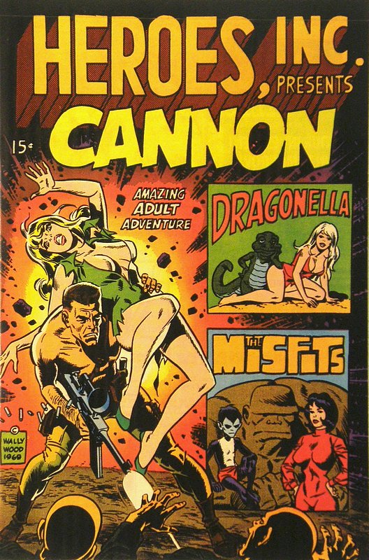 Cover of Heroes Inc Presents Canon #1. One of 250,000 Vintage American Comics on sale from Krypton!