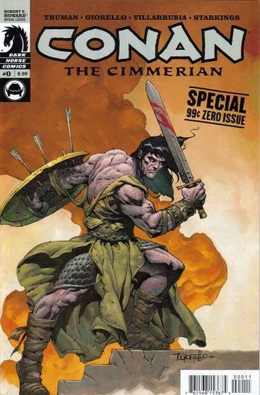 Cover of Conan the Cimmerian (Vol 1) #0. One of 250,000 Vintage American Comics on sale from Krypton!