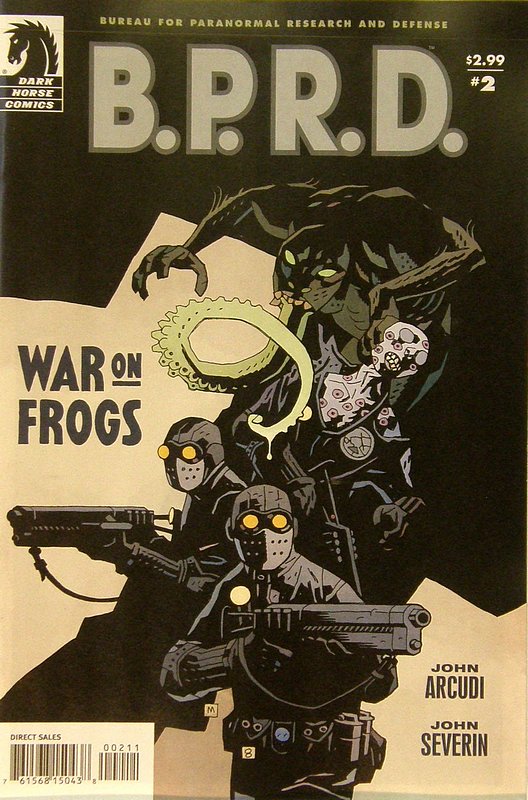 Cover of BPRD: War on Frogs (2008 Ltd) #2. One of 250,000 Vintage American Comics on sale from Krypton!