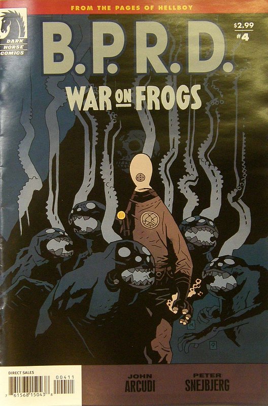 Cover of BPRD: War on Frogs (2008 Ltd) #4. One of 250,000 Vintage American Comics on sale from Krypton!