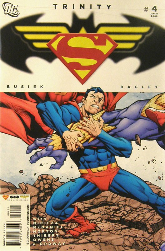Cover of Trinity (2008) #4. One of 250,000 Vintage American Comics on sale from Krypton!