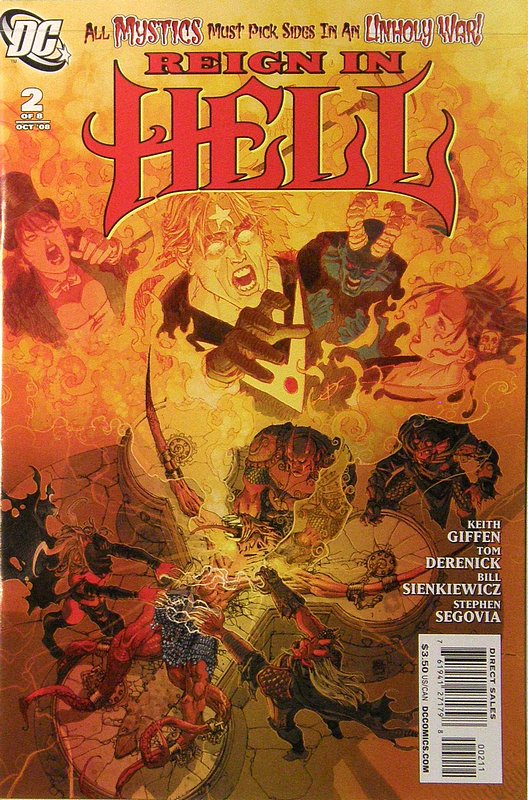 Cover of Reign in Hell (2008 Ltd) #2. One of 250,000 Vintage American Comics on sale from Krypton!