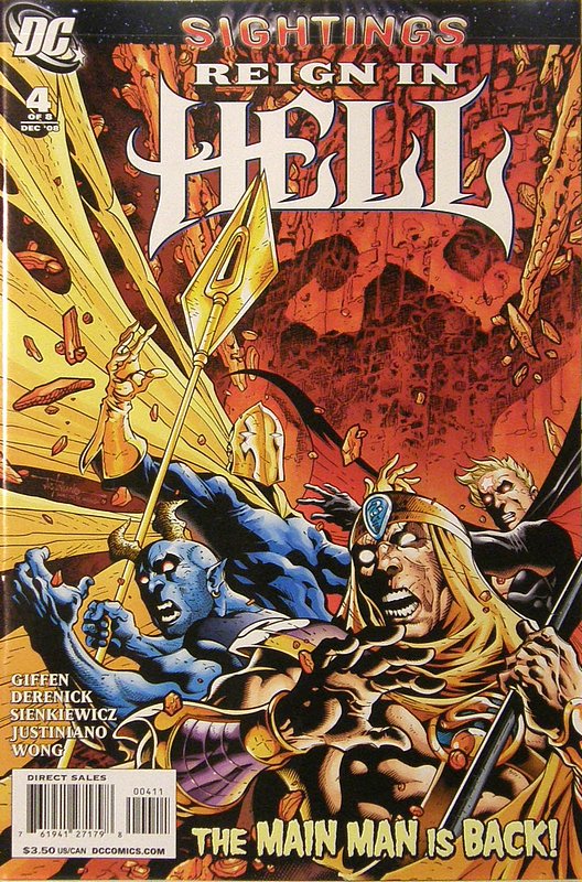 Cover of Reign in Hell (2008 Ltd) #4. One of 250,000 Vintage American Comics on sale from Krypton!