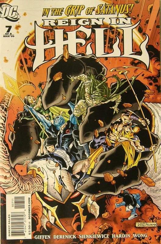 Cover of Reign in Hell (2008 Ltd) #7. One of 250,000 Vintage American Comics on sale from Krypton!