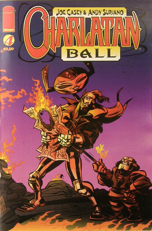 Cover of Charlatan Ball (Vol 1) #4. One of 250,000 Vintage American Comics on sale from Krypton!