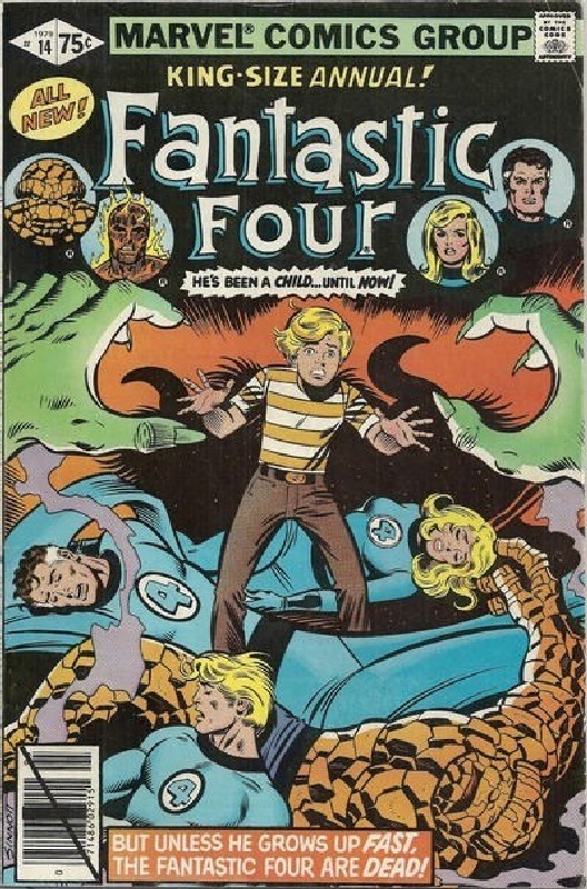 Cover of Fantastic Four Annual #14. One of 250,000 Vintage American Comics on sale from Krypton!