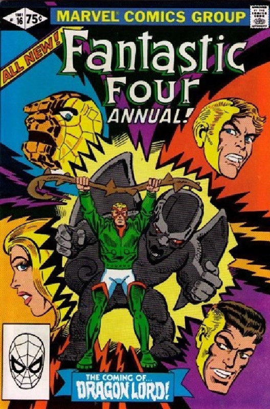 Cover of Fantastic Four Annual #16. One of 250,000 Vintage American Comics on sale from Krypton!