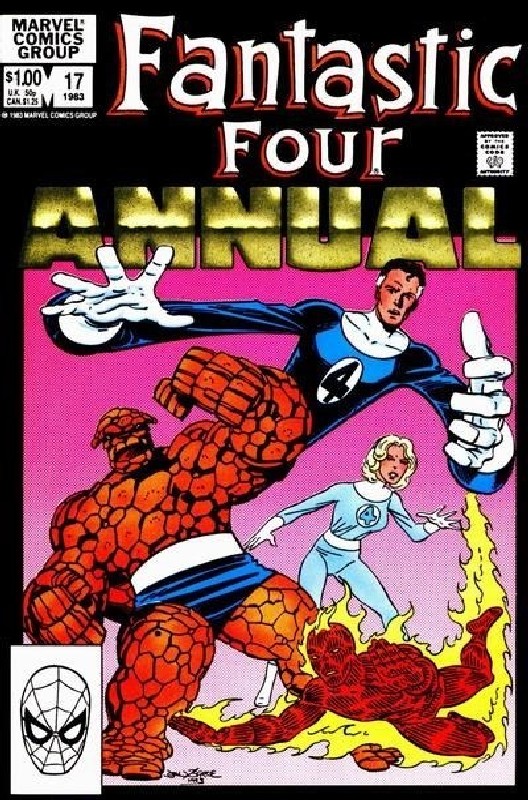 Cover of Fantastic Four Annual #17. One of 250,000 Vintage American Comics on sale from Krypton!