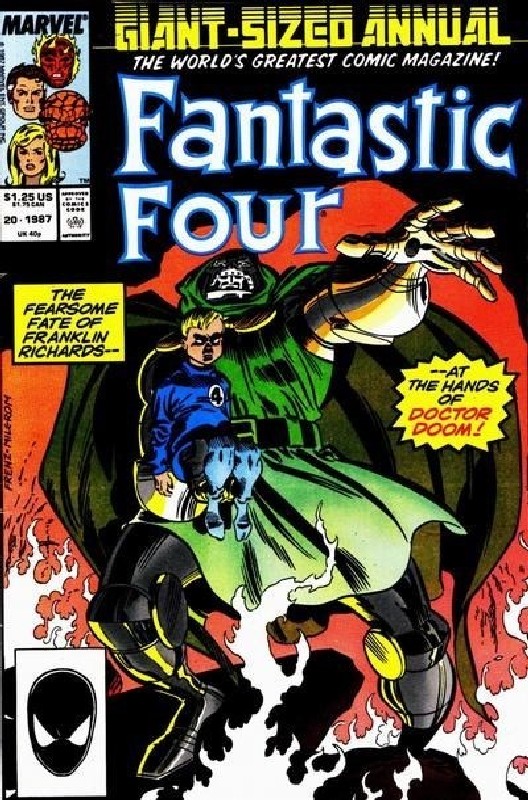 Cover of Fantastic Four Annual #20. One of 250,000 Vintage American Comics on sale from Krypton!