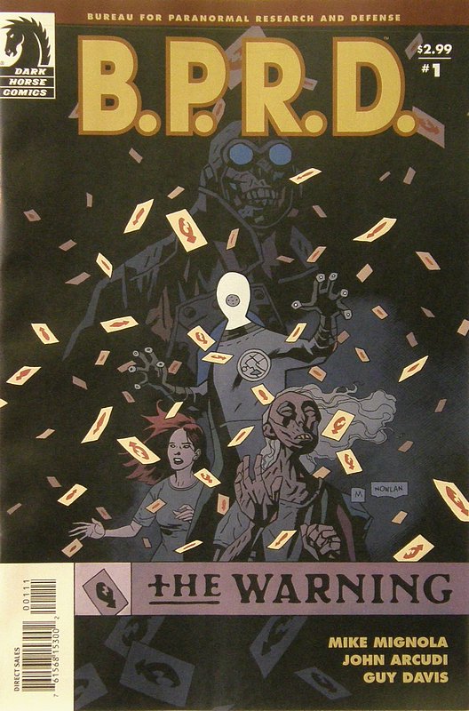 Cover of BPRD: The Warning (2008 Ltd) #1. One of 250,000 Vintage American Comics on sale from Krypton!