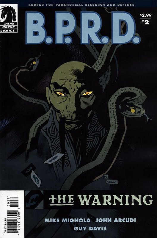 Cover of BPRD: The Warning (2008 Ltd) #2. One of 250,000 Vintage American Comics on sale from Krypton!