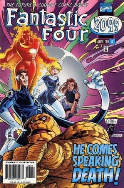 Cover of Fantastic Four 2099 (Vol 1) #6. One of 250,000 Vintage American Comics on sale from Krypton!