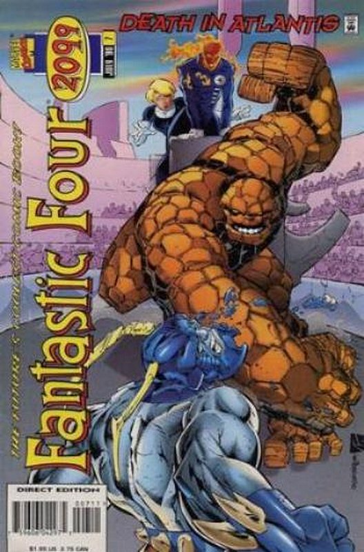 Cover of Fantastic Four 2099 (Vol 1) #7. One of 250,000 Vintage American Comics on sale from Krypton!