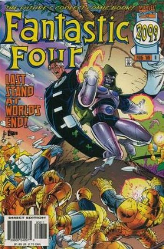 Cover of Fantastic Four 2099 (Vol 1) #8. One of 250,000 Vintage American Comics on sale from Krypton!