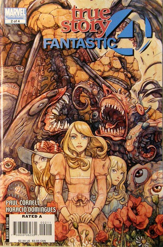 Cover of Fantastic Four: True Story (2008 Ltd) #2. One of 250,000 Vintage American Comics on sale from Krypton!