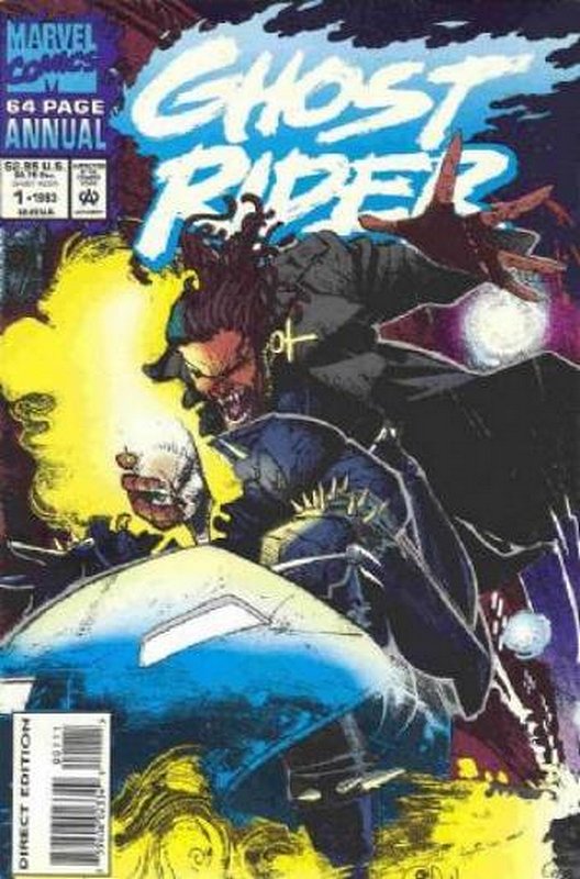 Cover of Ghost Rider Annual (Vol 2) #1. One of 250,000 Vintage American Comics on sale from Krypton!