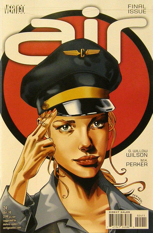Cover of Air (Vol 1) #24. One of 250,000 Vintage American Comics on sale from Krypton!