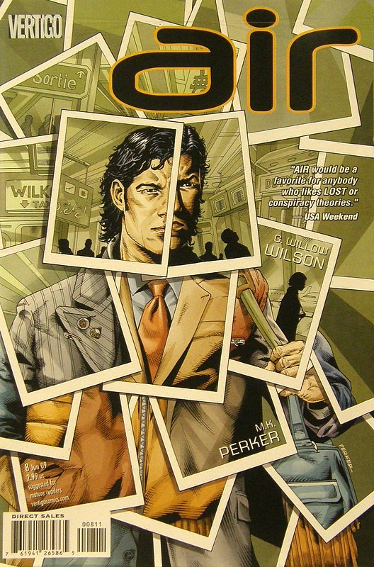 Cover of Air (Vol 1) #8. One of 250,000 Vintage American Comics on sale from Krypton!