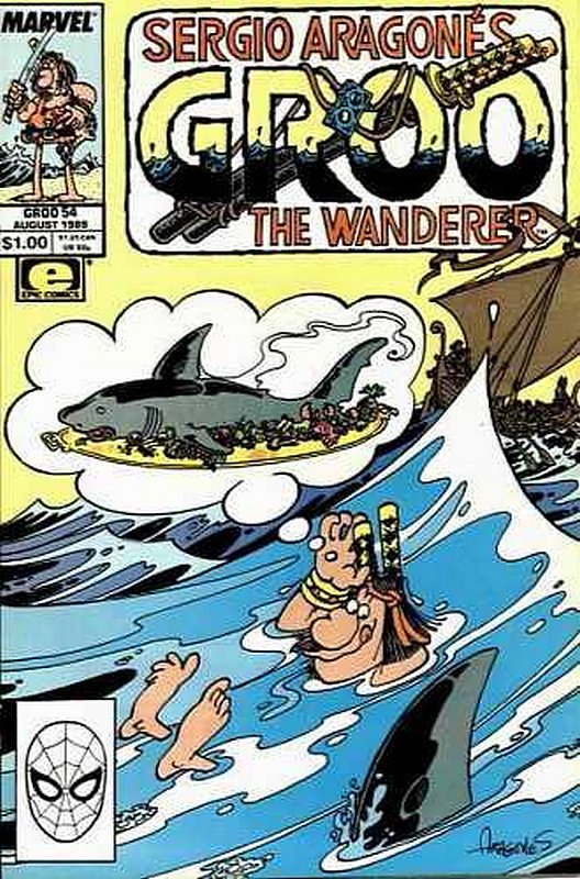 Cover of Groo the Wanderer (Vol 1) #54. One of 250,000 Vintage American Comics on sale from Krypton!
