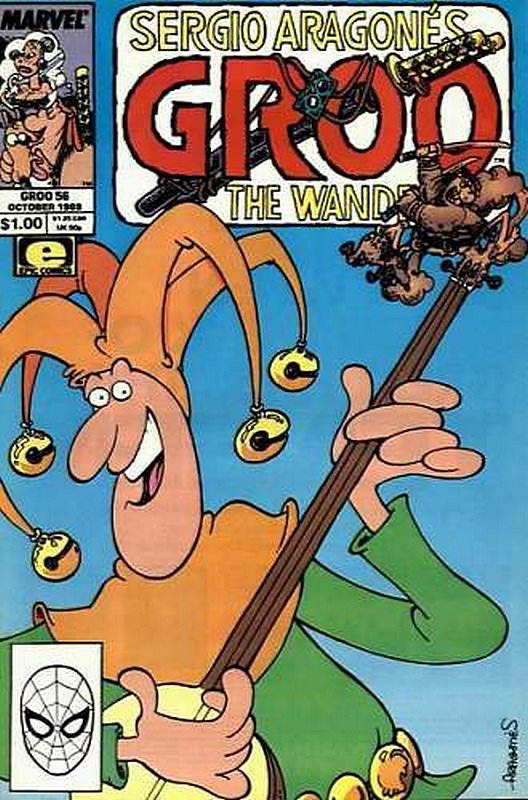 Cover of Groo the Wanderer (Vol 1) #56. One of 250,000 Vintage American Comics on sale from Krypton!