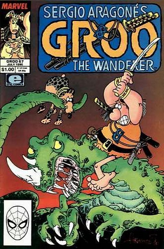 Cover of Groo the Wanderer (Vol 1) #67. One of 250,000 Vintage American Comics on sale from Krypton!