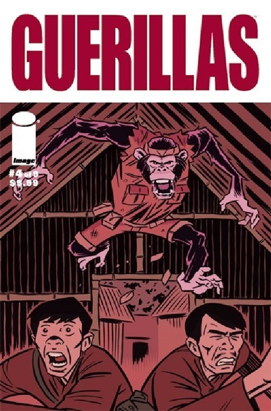 Cover of Guerillas #4. One of 250,000 Vintage American Comics on sale from Krypton!