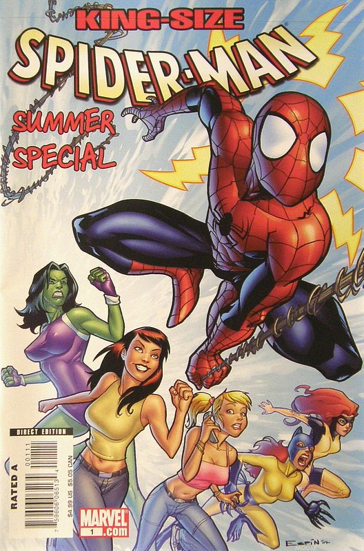 Cover of Spider-Man King-Size Summer Special #1. One of 250,000 Vintage American Comics on sale from Krypton!