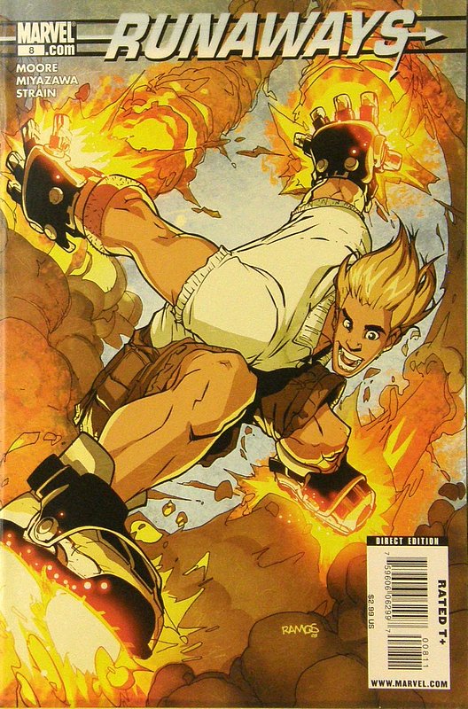 Cover of Runaways (Vol 3) #8. One of 250,000 Vintage American Comics on sale from Krypton!